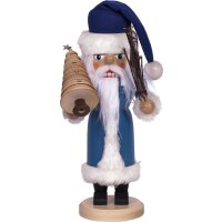 Saico Nussknacker Weihnachtsmann blau